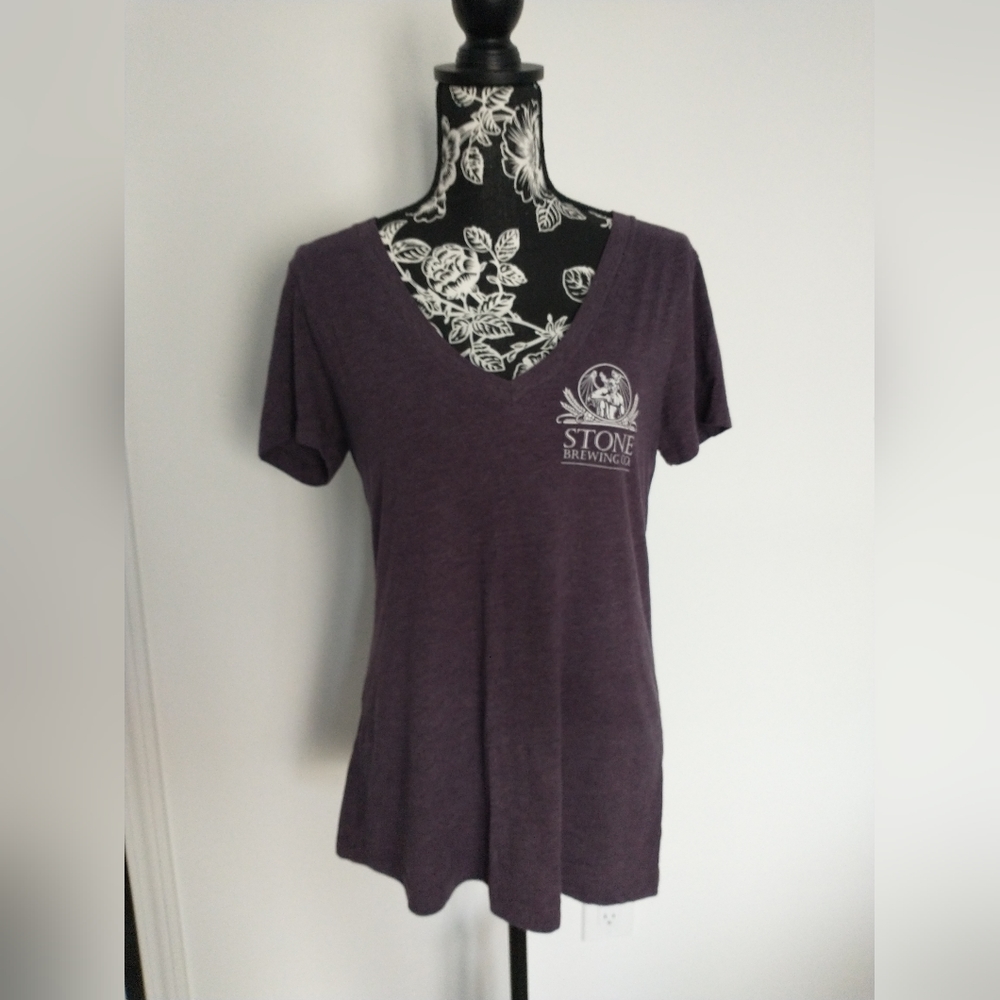 Stone Purple Short Sleeve Tee